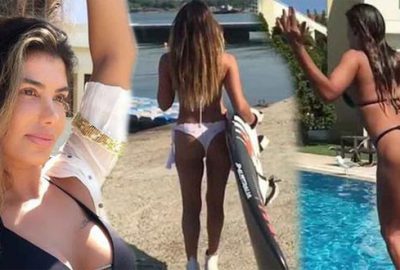 Hatice’den hamamda 14 Şubat paylaşımı