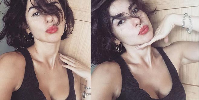 Nesrin Cavadzade’den ‘yılan’ paylaşımı