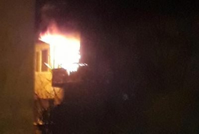 İnegöl’de korkutan yangın!