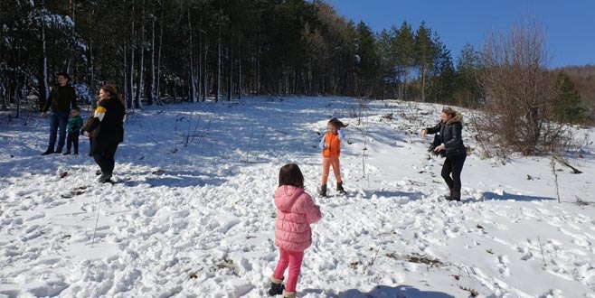 İznik’te Uludağ’ı aratmayan görüntüler