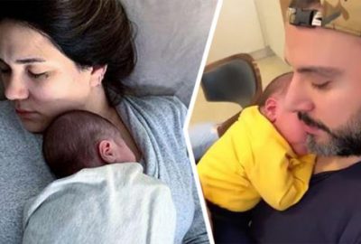 Doğum anını da paylaştı!