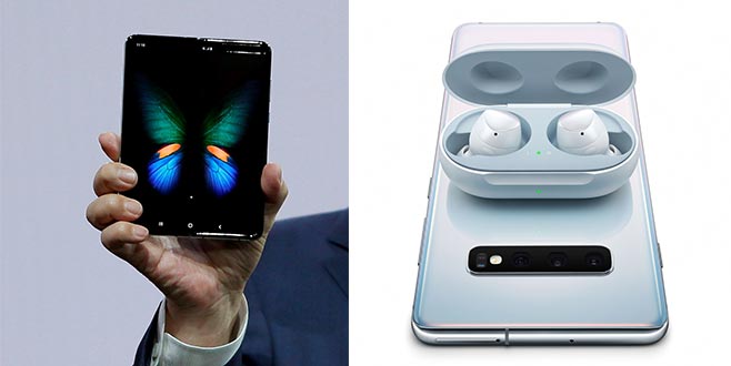 Samsung katlanabilir telefonunu tanıttı