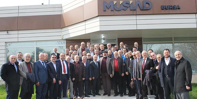 MÜSİAD eski başkanları Bursa’da buluştu