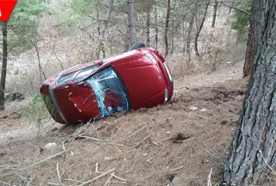 Emniyet kemeri hayat kurtardı