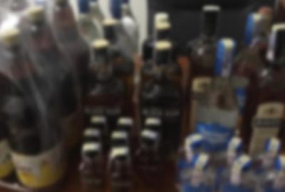 İnegöl’de kaçak içki ele geçirildi