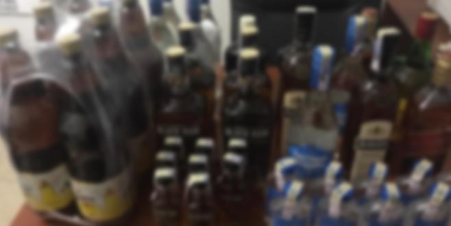 İnegöl’de kaçak içki ele geçirildi İnegöl’de kaçak içki ele geçirildi