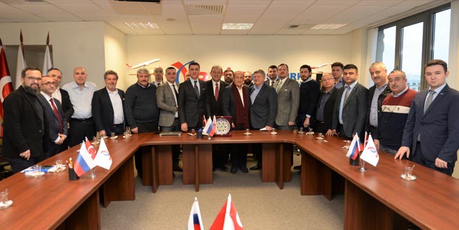 Bursa ile Rusya arasında ticaret köprüsü