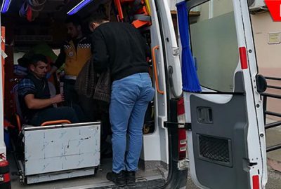 Sobadan sızan gazdan zehirlenen çift hastanelik oldu