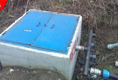 Sulama vanalarını çaldılar