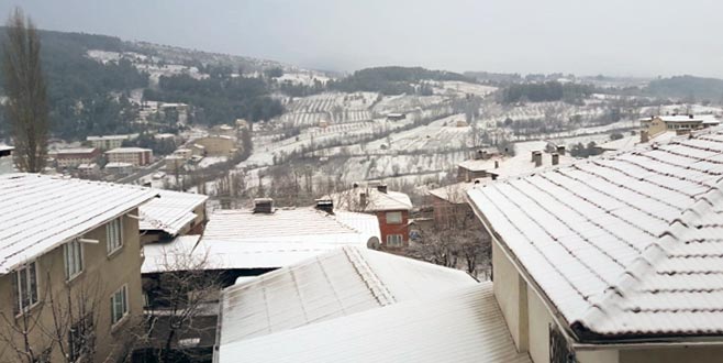 Keles beyaza büründü Keles beyaza büründü