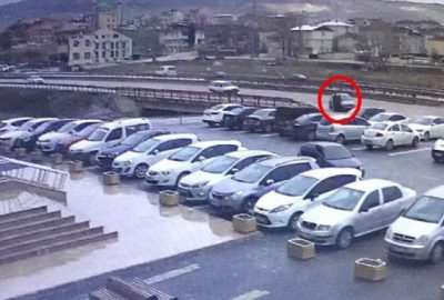 İnegöl’deki kaza kamerada