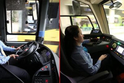 Performanslarıyla takdir topluyorlar! Onlar Bursa’nın kadın şoförleri