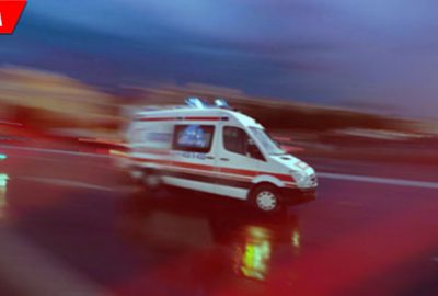 Otomobille çarpışan motosiklet sürücüsü yaralandı