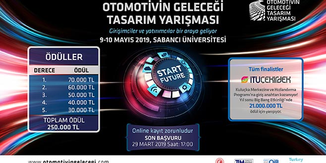 Tasarım yarışmasına başvurular başladı Tasarım yarışmasına başvurular başladı