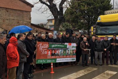 İznik’ten Türkmen  dağına yardım eli