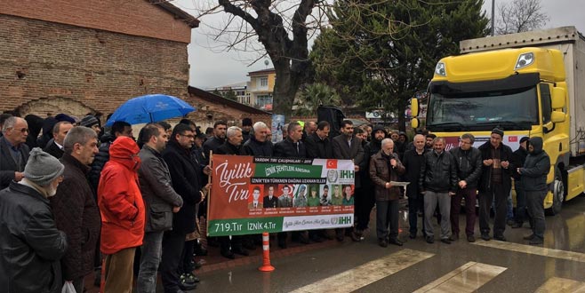 İznik’ten Türkmen dağına yardım eli İznik’ten Türkmen dağına yardım eli