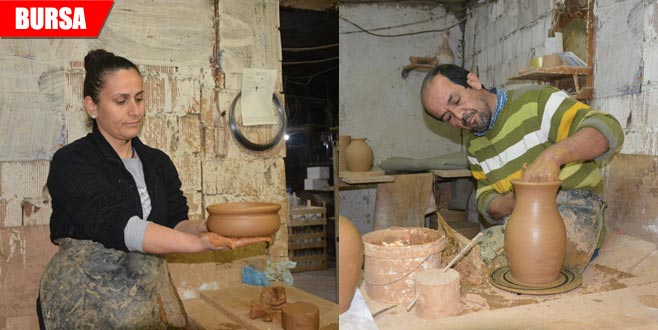 Sanat eserine dönüşen çamur Sanat eserine dönüşen çamur