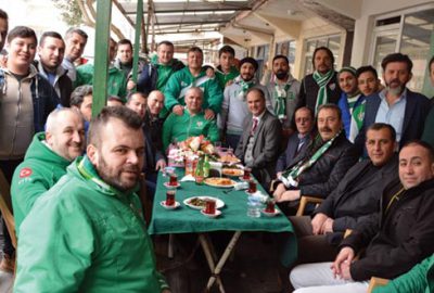 Teksas’tan Osman Ak’a kahvaltı