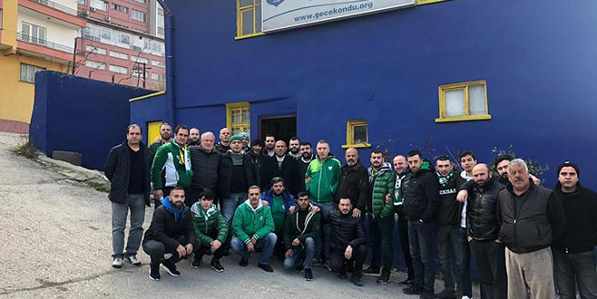 Tribün liderleri yalnız bırakmadı