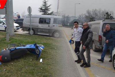 Kask sayesinde hayatta kaldı