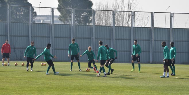 Bursaspor’da Ankaragücü maçı hazırlıkları sürüyor