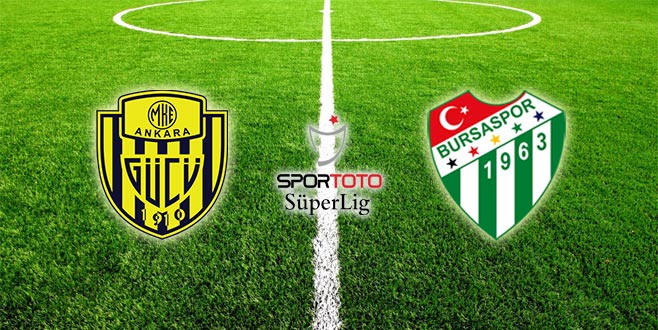 Ankaragücü – Bursaspor maçının saati değişti