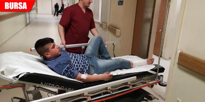 Yoldan geçerken kurşun isabet etti