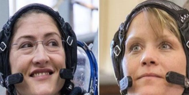 Kadın astronotlar uzayda yürüyecek