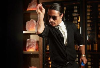 Nusret’ten kadınlara büyük jest!