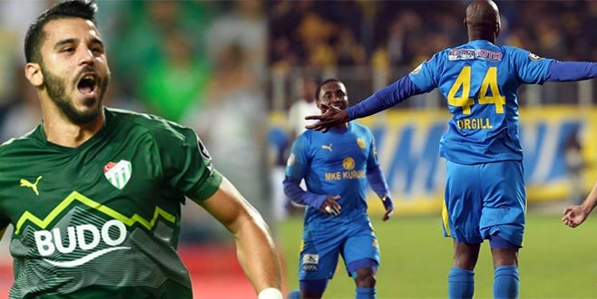 Bursaspor’da Aytaç A.Gücü’nde Orgill Bursaspor’da Aytaç A.Gücü’nde Orgill