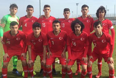 U16 beraber kaldı: 1-1