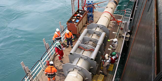 Kıyıköy terminalinin yarısı tamamlandı