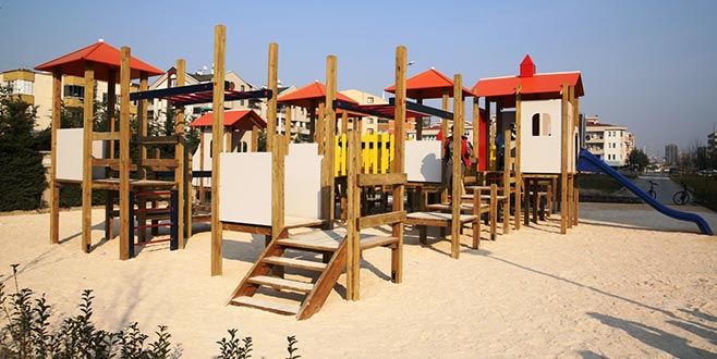 Çevreci park mahallelinin gözdesi 