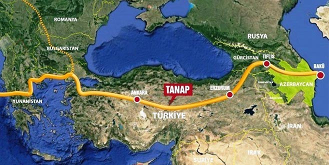 TANAP sınıra dayandı