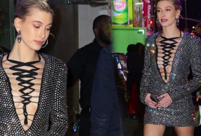 Kocası depresyonda o gecelerde! Süper minisiyle şov yaptı