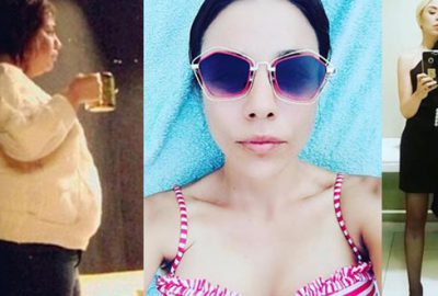 Ünlü oyuncu gittikçe eriyor!