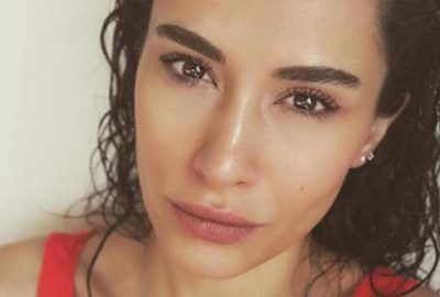 Hande Doğandemir deniz sezonunu erken açtı