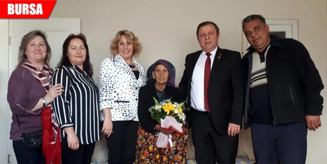 119 yaşındaki Fatma nineye sürpriz