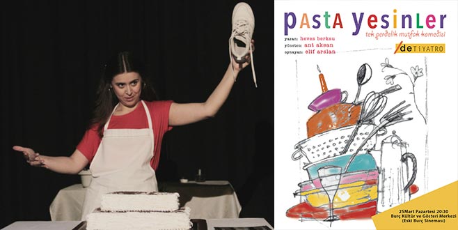 Pasta Yesinler, Bursalı tiyatroseverlerle buluşacak Pasta Yesinler, Bursalı tiyatroseverlerle buluşacak
