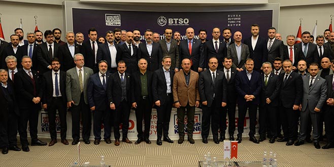 BTSO, iş dünyasının ve bakanların buluşma adresi oldu