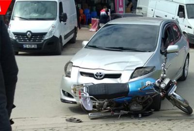 Kaza yapınca yakalandılar