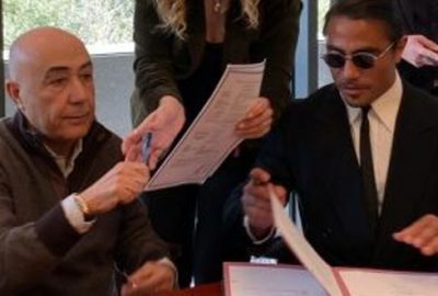 310 milyon TL’lik imzayı atan Nusret’in ilk işi bakın ne oldu!