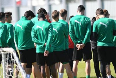 Muhammed takıma katıldı