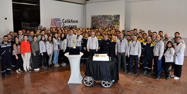 Çelikform Gestamp’a Altın Yıldız Ödülü