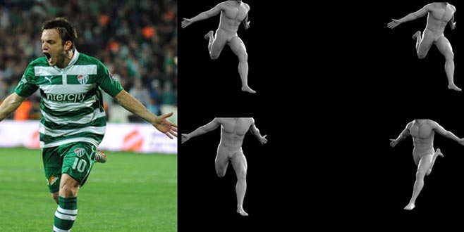 İşte Batalla’nın heykel çalışması! İşte Batalla’nın heykel çalışması!