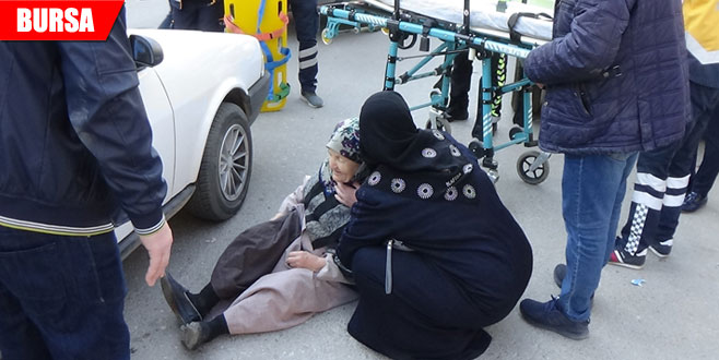 Oy kullanmaya giderken otomobil çarptı Oy kullanmaya giderken otomobil çarptı