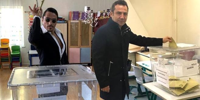 Ünlü isimler sandık başında! İşte ilk görüntüler