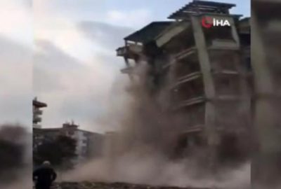 Meğer kontrollü yıkılmış! Yeni görüntüler ortaya çıktı