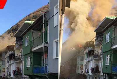 Bursa’da korkutan yangın