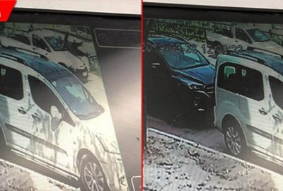 Yaya geçidinden geçiyordu… Çarpmanın şiddetiyle havaya savruldu